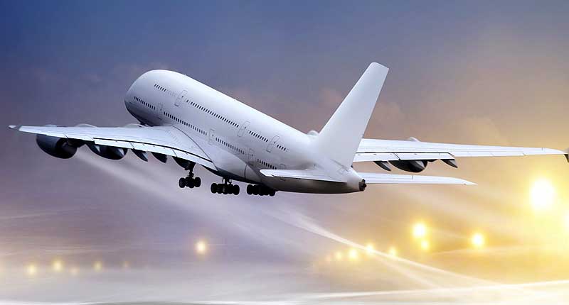 why aeroplane in white color
